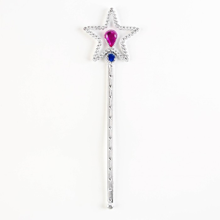 Волшебная палочка и цветная прядь для волос новогодние «Будь принцессой» на Новый год, набор Волшебная палочка и цветная прядь для волос новогодние «Будь принцессой» на Новый год, набор