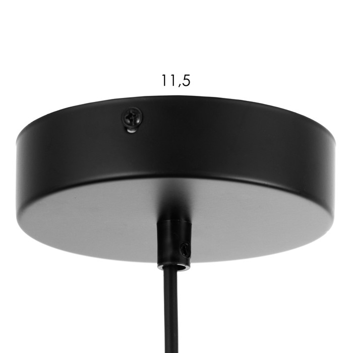 Светильник Светильник "Скин" Е27 40Вт черный 10х10х16-60см