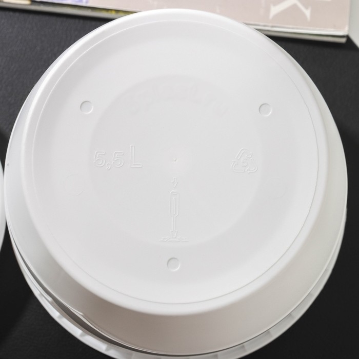 Горшок для цветов с поддоном «Венеция», 5,5 л, d=23 см, белый Горшок для цветов с поддоном «Венеция», 5,5 л, d=23 см, белый