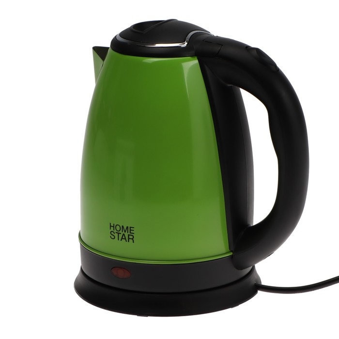 Чайник электрический Homestar HS-1010, металл, 1.8 л, 1500 Вт, зелёный Чайник электрический Homestar HS-1010, металл, 1.8 л, 1500 Вт, зелёный