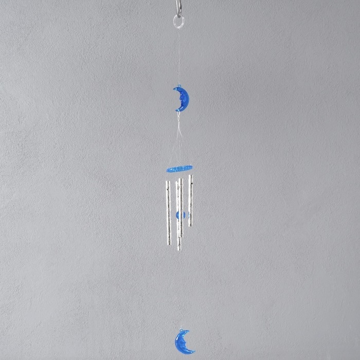 Музыка ветра пластик Музыка ветра пластик "Месяц" 4 трубки 40 см