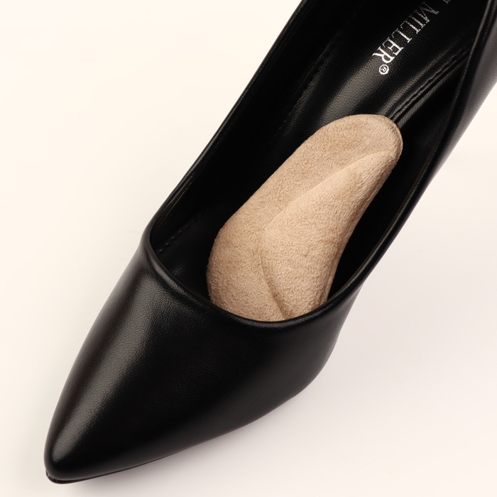 Супинаторы для обуви, на клеевой основе, 9,7 × 5,5 см, пара, цвет бежевый Супинаторы для обуви, на клеевой основе, 9,7 × 5,5 см, пара, цвет бежевый