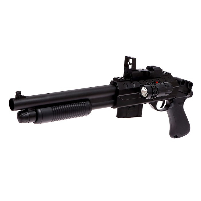 Детское оружие Дробовик пневматический «Шторм», с фонариком Детское оружие Дробовик пневматический «Шторм», с фонариком