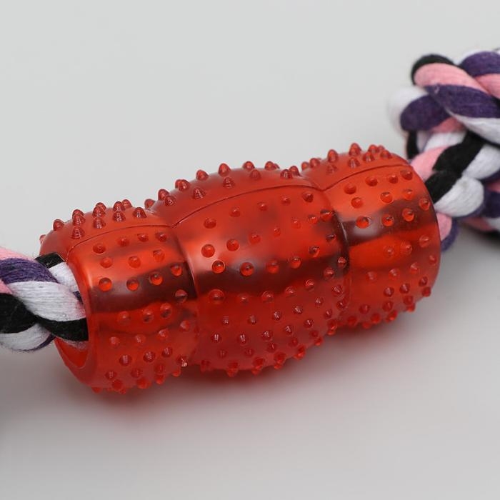 Игрушка тренировочная канатная Игрушка тренировочная канатная "Леденец", микс цветов