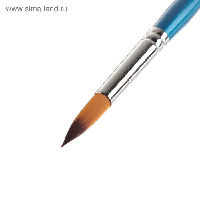 Кисть синтетика, круглая №10, Кисть синтетика, круглая №10, "Гамма"