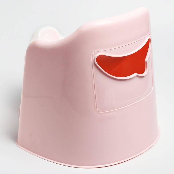 Горшок детский Little King, съёмная чаша, цвет пастельно-розовый Горшок детский Little King, съёмная чаша, цвет пастельно-розовый