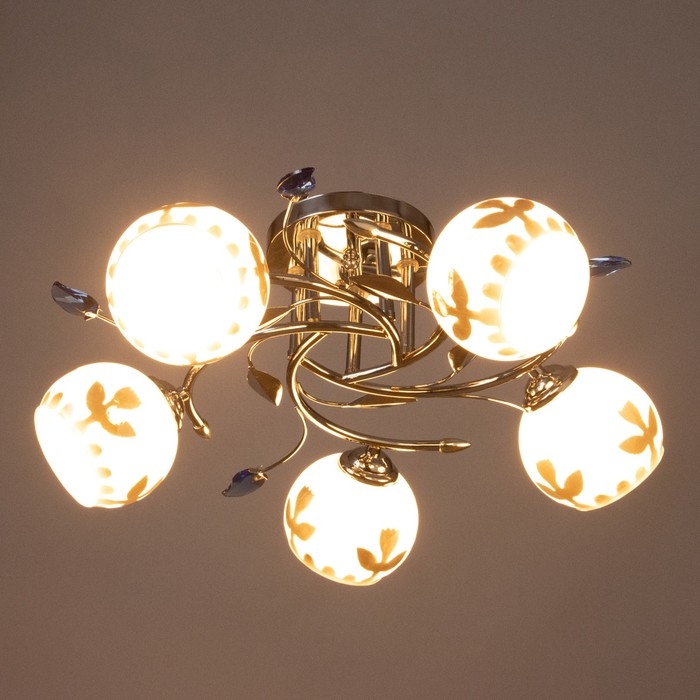 Люстра Люстра "Адель" 5х40Вт Е27 Хром МОДЕЛЬ: 2612361