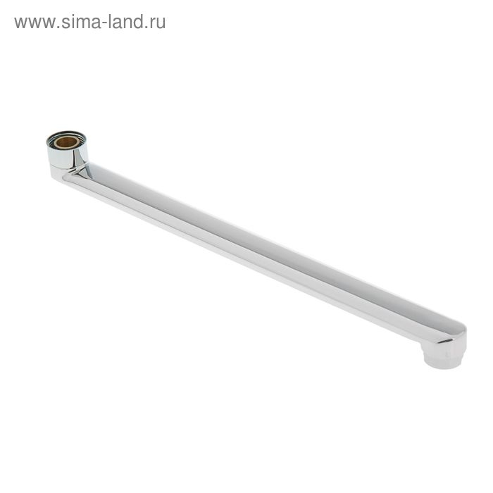 Излив для импортных смесителей, длина 35 см, плоский, диаметр 3/4 Излив для импортных смесителей, длина 35 см, плоский, диаметр 3/4"