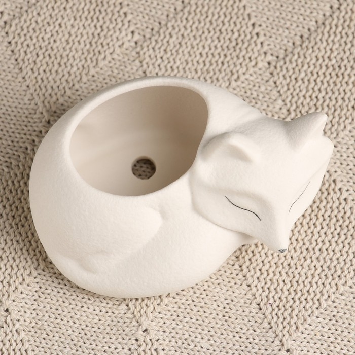 Горшок Горшок "Лисенок" 10х8х6см