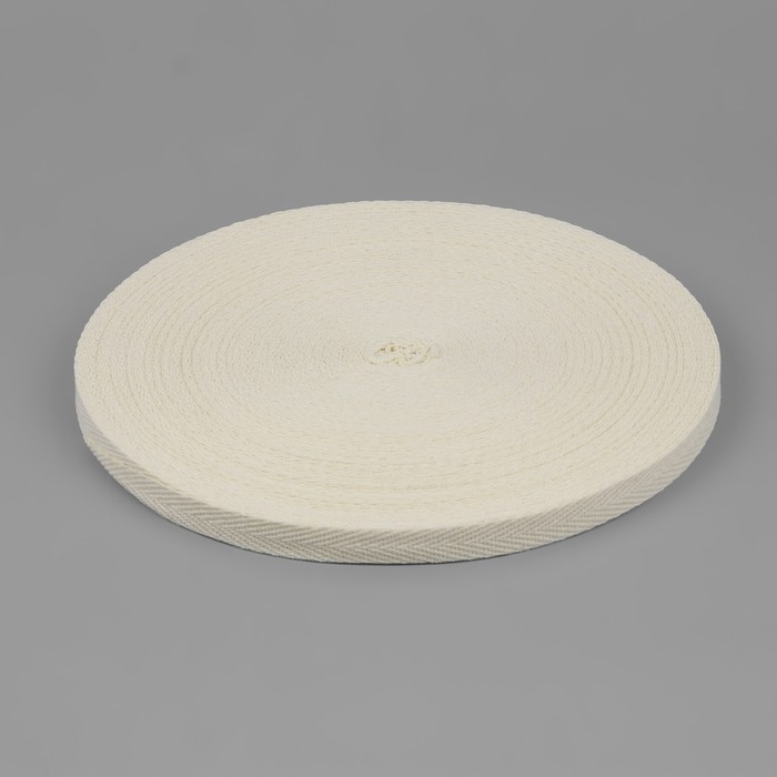 Лента киперная, 10 мм, 45 ± 1 м, цвет бежевый Лента киперная, 10 мм, 45 ± 1 м, цвет бежевый