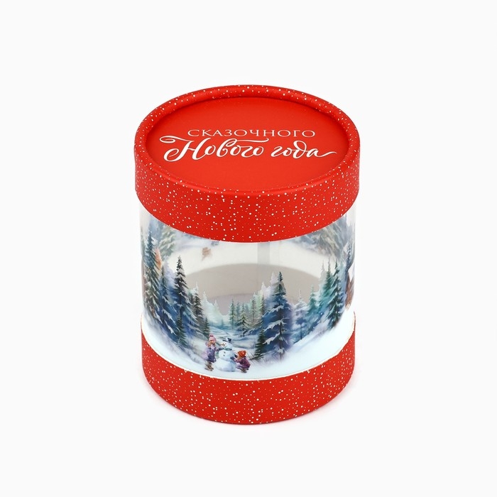 Коробка подарочная «Сказочная зима», 10 х 11 см, Новый год Коробка подарочная «Сказочная зима», 10 х 11 см, Новый год