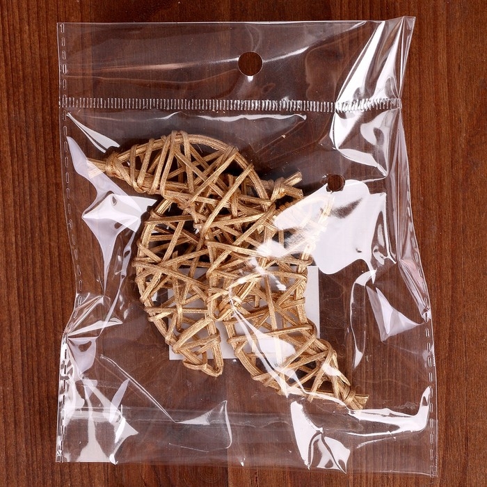 Декор для творчества из лозы «Месяц» набор 3 шт., размер 1 шт. — 7 × 3,5 см, цвет золото Декор для творчества из лозы «Месяц» набор 3 шт., размер 1 шт. — 7 × 3,5 см, цвет золото