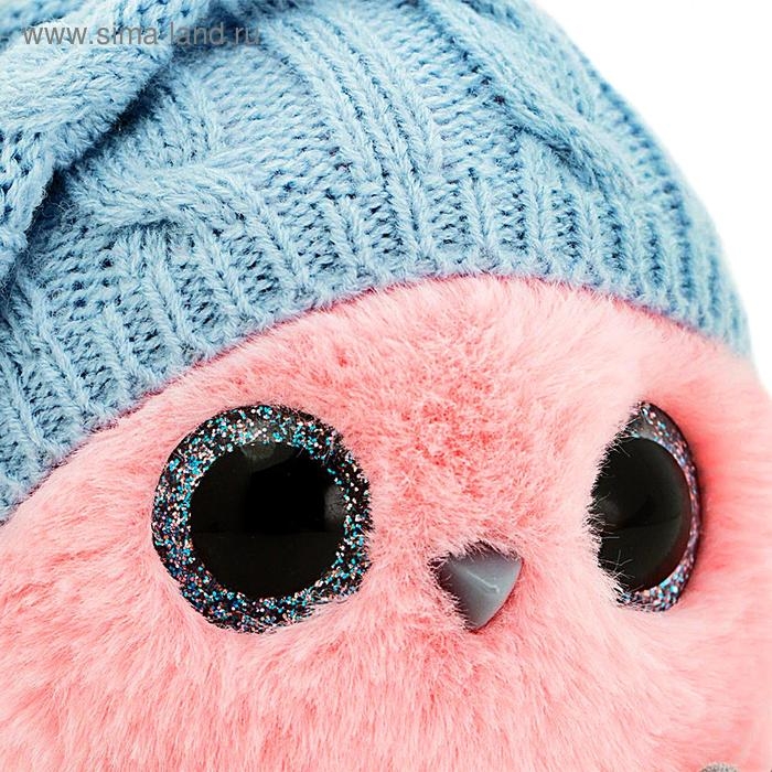 Мягкая игрушка «КТОтик в шапке с помпонами», 13 см, цвет МИКС Мягкая игрушка «КТОтик в шапке с помпонами», 13 см, цвет МИКС