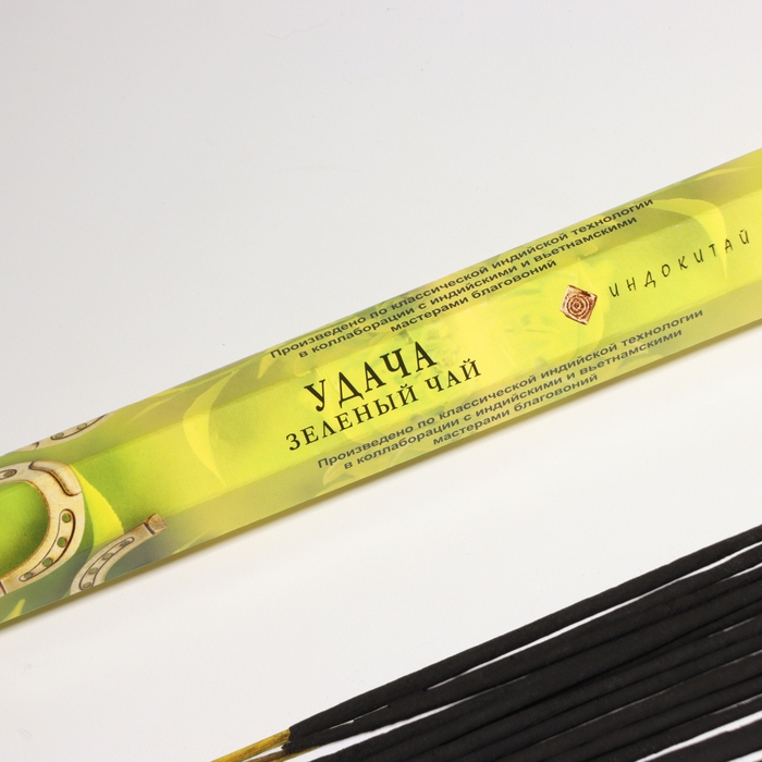 Благовония  Благовония "Удача", 20 палочек в упаковке, шестигранник