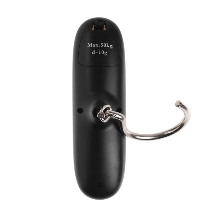 Весы-безмен Luazon LVU-09, электронный, до 50 кг, точность до 10 г, подсветка, крюк, чёрный Весы-безмен Luazon LVU-09, электронный, до 50 кг, точность до 10 г, подсветка, крюк, чёрный