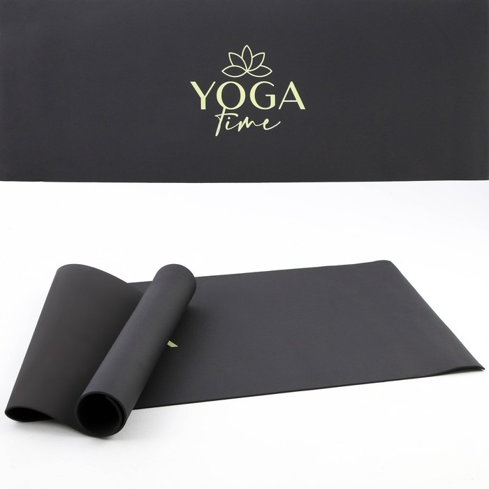 Коврик для йоги «Yoga time», 173 х 61 х 0,4 см. Коврик для йоги «Yoga time», 173 х 61 х 0,4 см.