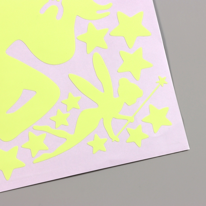 Наклейка 3Д интерьерная светящаяся Единорог 30*20см Наклейка 3Д интерьерная светящаяся Единорог 30*20см