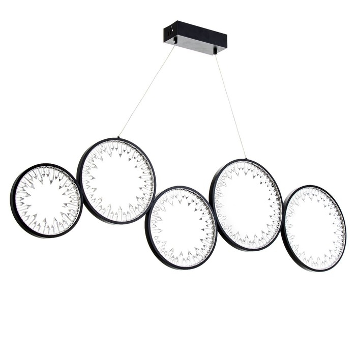 Светильник BayerLux Светильник BayerLux "Кристалл" LED 146Вт 3000-6000К черный 125х37х100 см