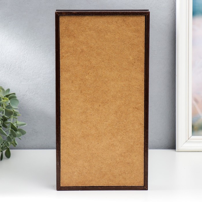 Ключница Ключница "Пёрышко" 16х31 см венге МИКС