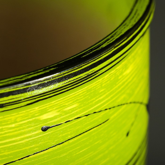 Горшок цветочный  Горшок цветочный "Листья" с поддоном 5л