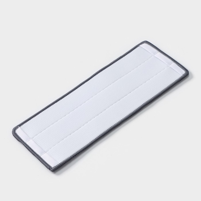 Насадка для швабры Доляна, на липучке, микрофибра, 32×12,5 см Насадка для швабры Доляна, на липучке, микрофибра, 32×12,5 см