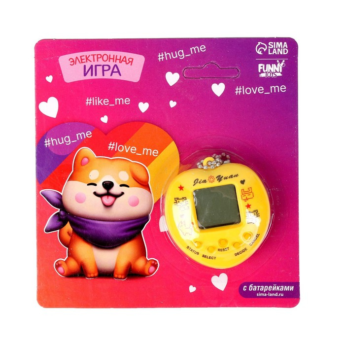 Электронная игра #love_me,168 персонажей, цвета МИКС, на блистере Электронная игра #love_me,168 персонажей, цвета МИКС, на блистере