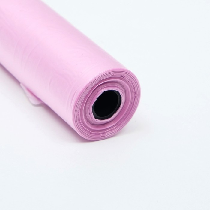 Пакеты для уборки за собаками однотонные (3 рулона по 15 пакетов 29х21 см), микс цветов №2 Пакеты для уборки за собаками однотонные (3 рулона по 15 пакетов 29х21 см), микс цветов №2