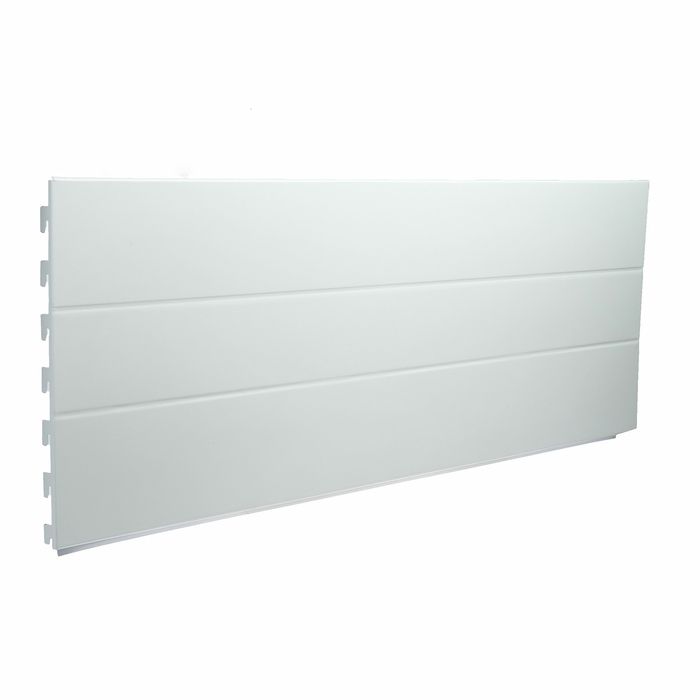 Панель для стеллажа угловая 90×2,5×35 см, цвет белый