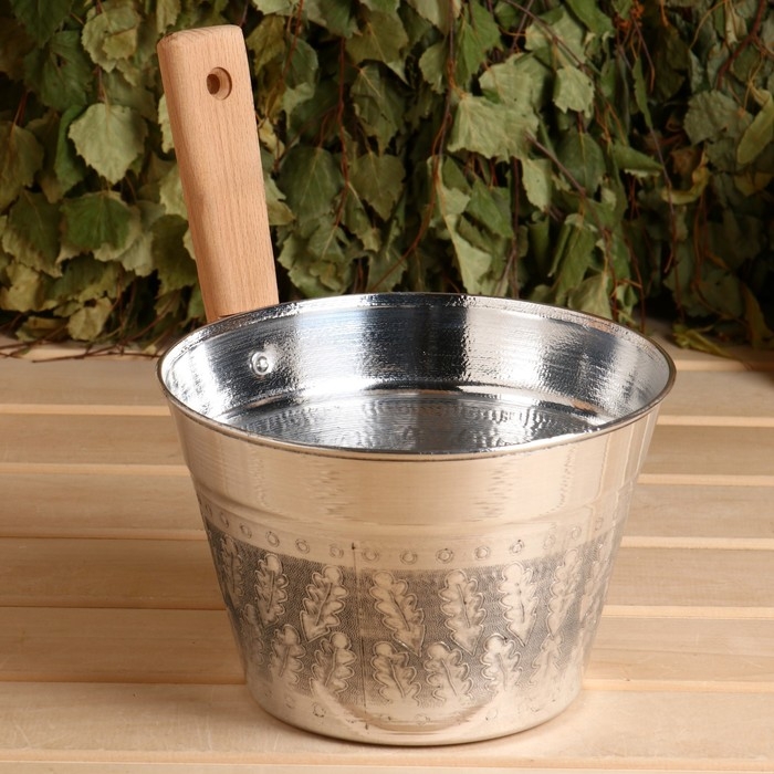 Ушат алюминиевый 3л, с ручкой Ушат алюминиевый 3л, с ручкой