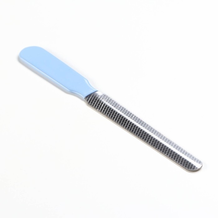 Набор для когтей Набор для когтей "Гармония": когтерез боковой (отверстие 8 мм) и пилка для когтей, голубой