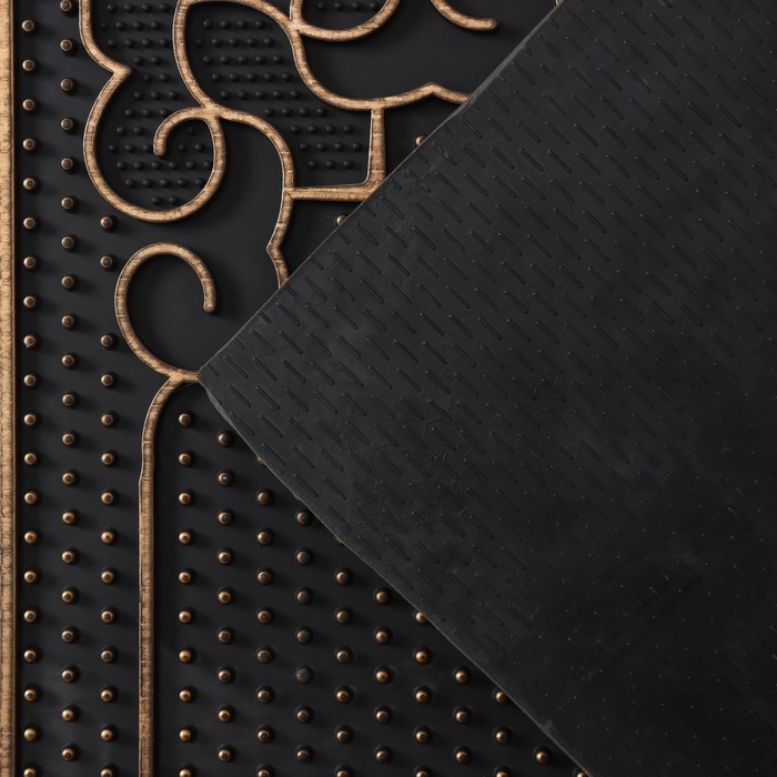 Коврик придверный резиновый Доляна Welcome, 40×70 см, цвет МИКС Коврик придверный резиновый Доляна Welcome, 40×70 см, цвет МИКС