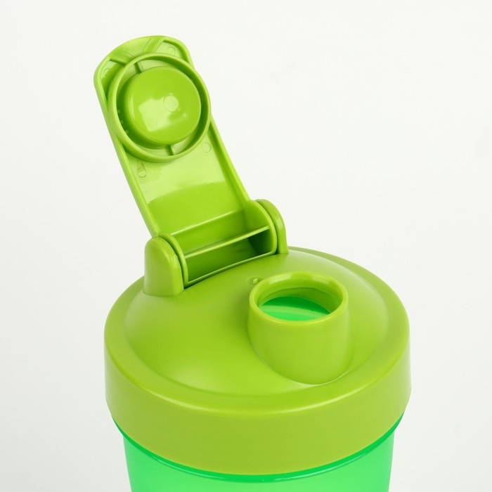 Шейкер "Мастер К." CrossFit "Никогда не сдаваться", спортивный для коктейлей, 400 мл