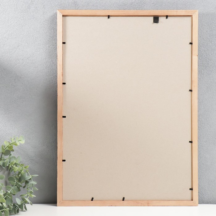 Фоторамка сосна с20 махагон 35х50 см (пластиковый экран) Фоторамка сосна с20 махагон 35х50 см (пластиковый экран)