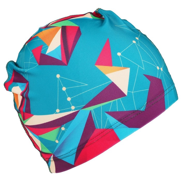 Шапочка для плавания взрослая ONLYTOP Swim, тканевая, обхват 54-60 см Шапочка для плавания взрослая ONLYTOP Swim, тканевая, обхват 54-60 см