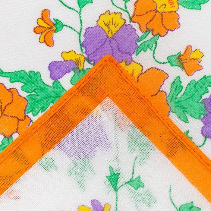 Набор женских носовых платков в коробке ЭТНИКА, 30х30, 6 шт, цвет МИКС Набор женских носовых платков в коробке ЭТНИКА, 30х30, 6 шт, цвет МИКС