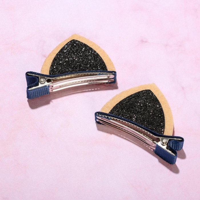 Заколки для волос ушки «Олененок», 2 шт, 4 х 5 см Заколки для волос ушки «Олененок», 2 шт, 4 х 5 см