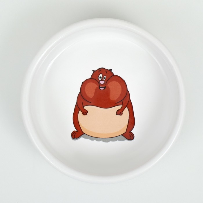 Миска керамическая для грызунов Миска керамическая для грызунов "Кукуруза" 80 мл 8,5 х 3 см