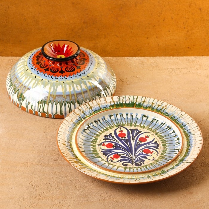 Блинница Риштанская керамика 26,5 см Блинница Риштанская керамика 26,5 см