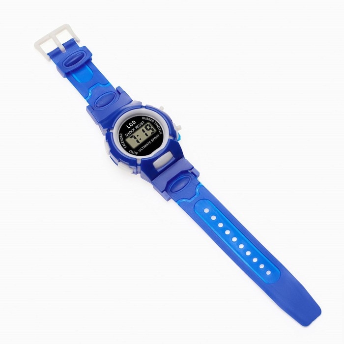 Часы наручные детские Часы наручные детские "СПОРТ", электронные, с силиконовым ремешком, 19.5х3.5х1 см