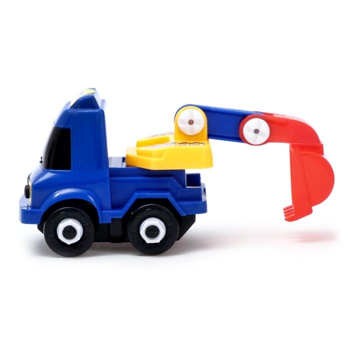 Пластмассовый конструктор «Стройтехника», 20 деталь, МИКС Пластмассовый конструктор «Стройтехника», 20 деталь, МИКС