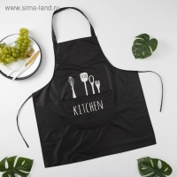 Фартук Доляна "Kitchen", 70*65 см, 100% п/э