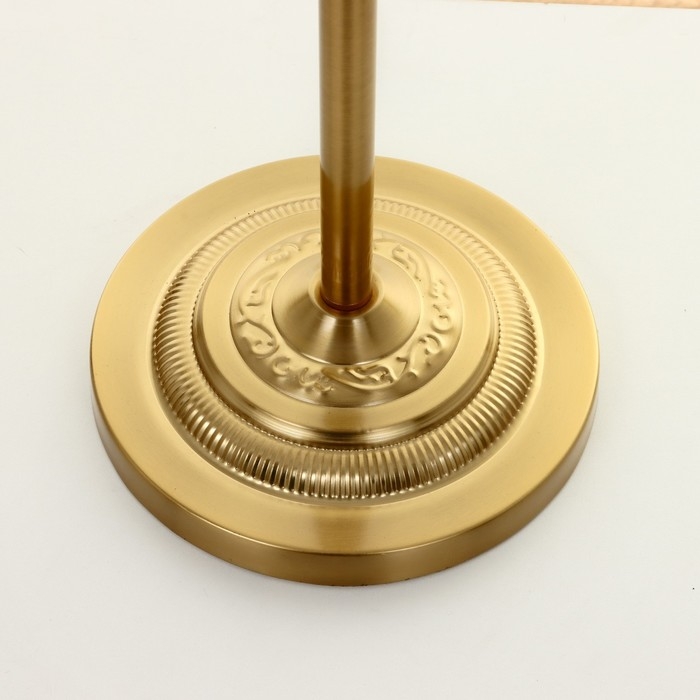 Торшер 19111/1 E27 40Вт бронза-золото 45х45х168 см