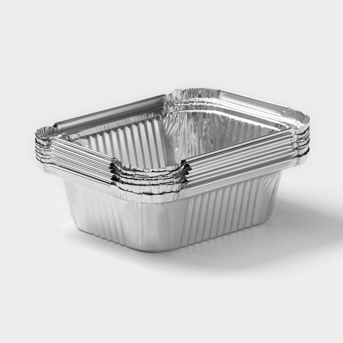 Набор форм для выпечки из фольги Доляна, 440 мл, 15×12 см, 8 шт Набор форм для выпечки из фольги Доляна, 440 мл, 15×12 см, 8 шт