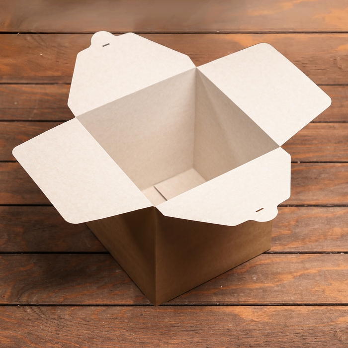 Коробка складная крафт, 21 х 21 х 21 см Коробка складная крафт, 21 х 21 х 21 см