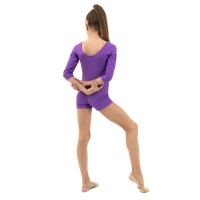Купальник для гимнастики и танцев Grace Dance, р. 36, цвет фиолетовый