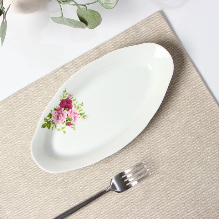 Селедочница «Маркиза», 25×13 см, фарфор Селедочница «Маркиза», 25×13 см, фарфор