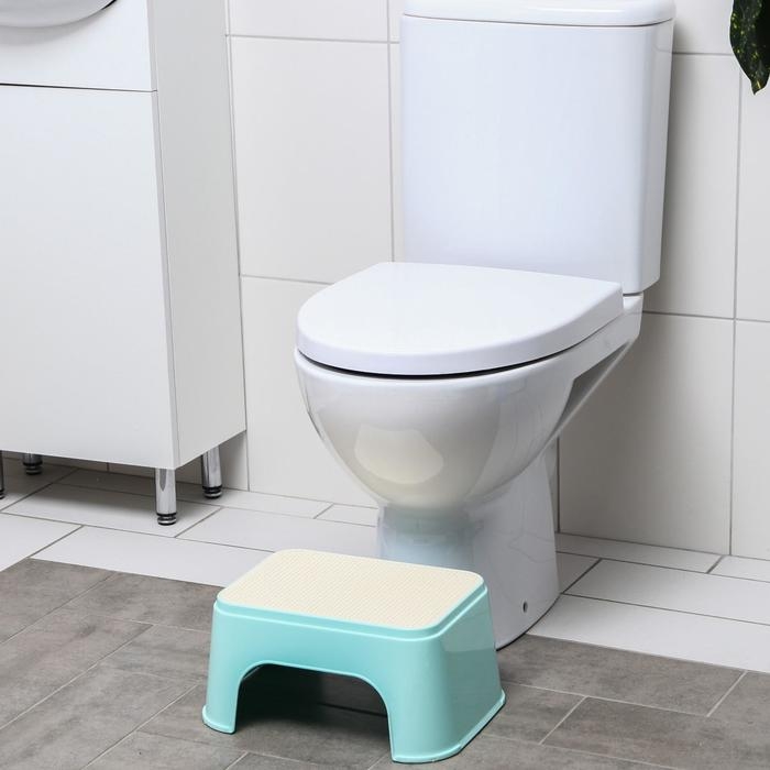 Детский табурет-подставка с прорезиненной рельефной поверхностью, цвета МИКС Детский табурет-подставка с прорезиненной рельефной поверхностью, цвета МИКС