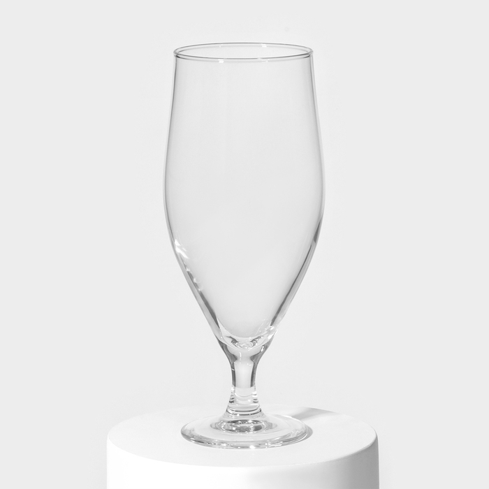 Набор стеклянных бокалов для пива «Время дегустаций. Пивной тюльпан», 620 мл, 4 шт