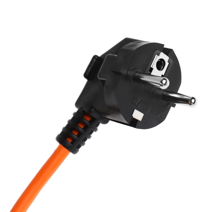 Удлинитель на катушке Luazon Lighting ЕСО, 4 розетки, 20 м, 10 А, ПВС 3х0.75 мм2, с з/к, IP 20, термовыключатель Удлинитель на катушке Luazon Lighting ЕСО, 4 розетки, 20 м, 10 А, ПВС 3х0.75 мм2, с з/к, IP 20, термовыключатель