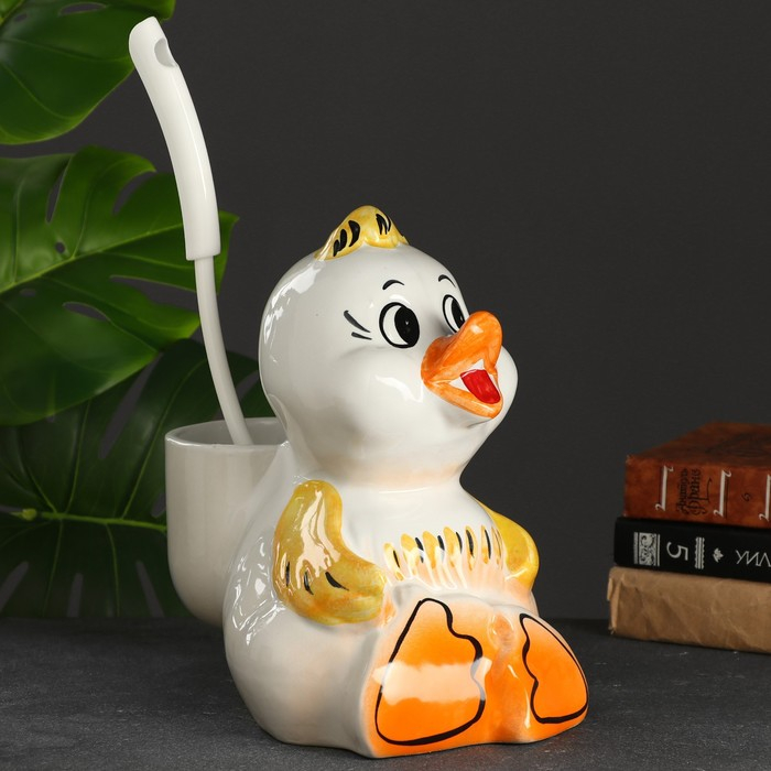 Подставка под ёрш Подставка под ёрш "Утенок", с ёршиком